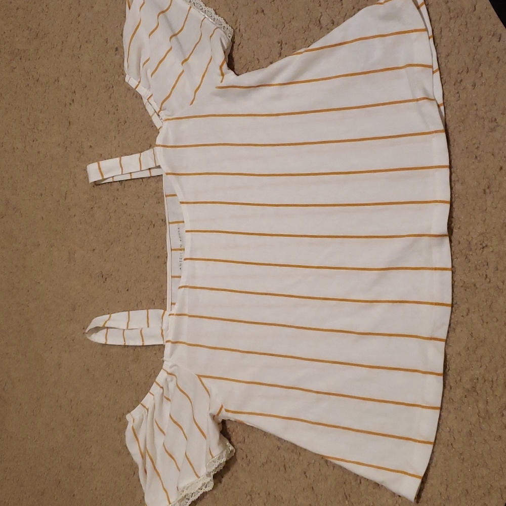 American Eagle Cold Off the Shoulder Top